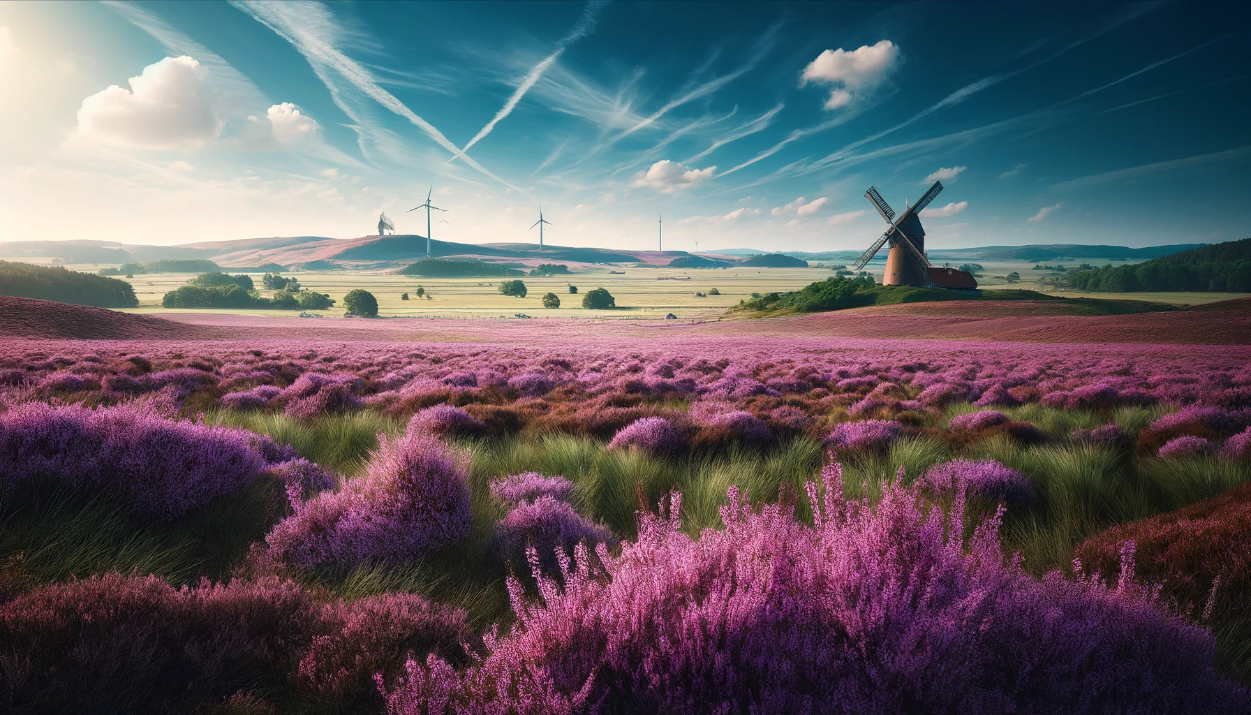 Ferien Niedersachsen 2024: Bild einer Heide