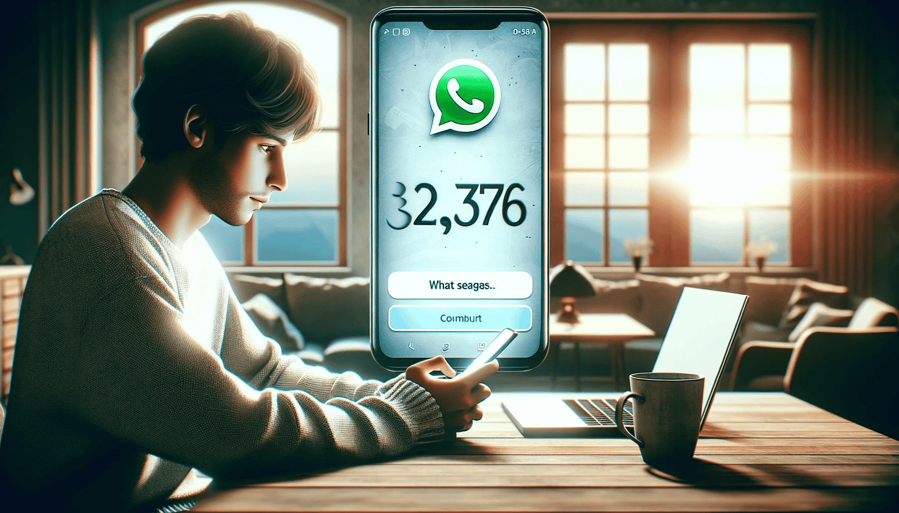 Wie viele WhatsApp Nachrichten habe ich verschickt